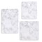 810 Pieces Earring Display Cards with Secure Back, White and Gray Necklace Display Cards for Selling, Hanging Jewelry, Retail, DIY, Marble Design (3 Sizes) Bulk Pack